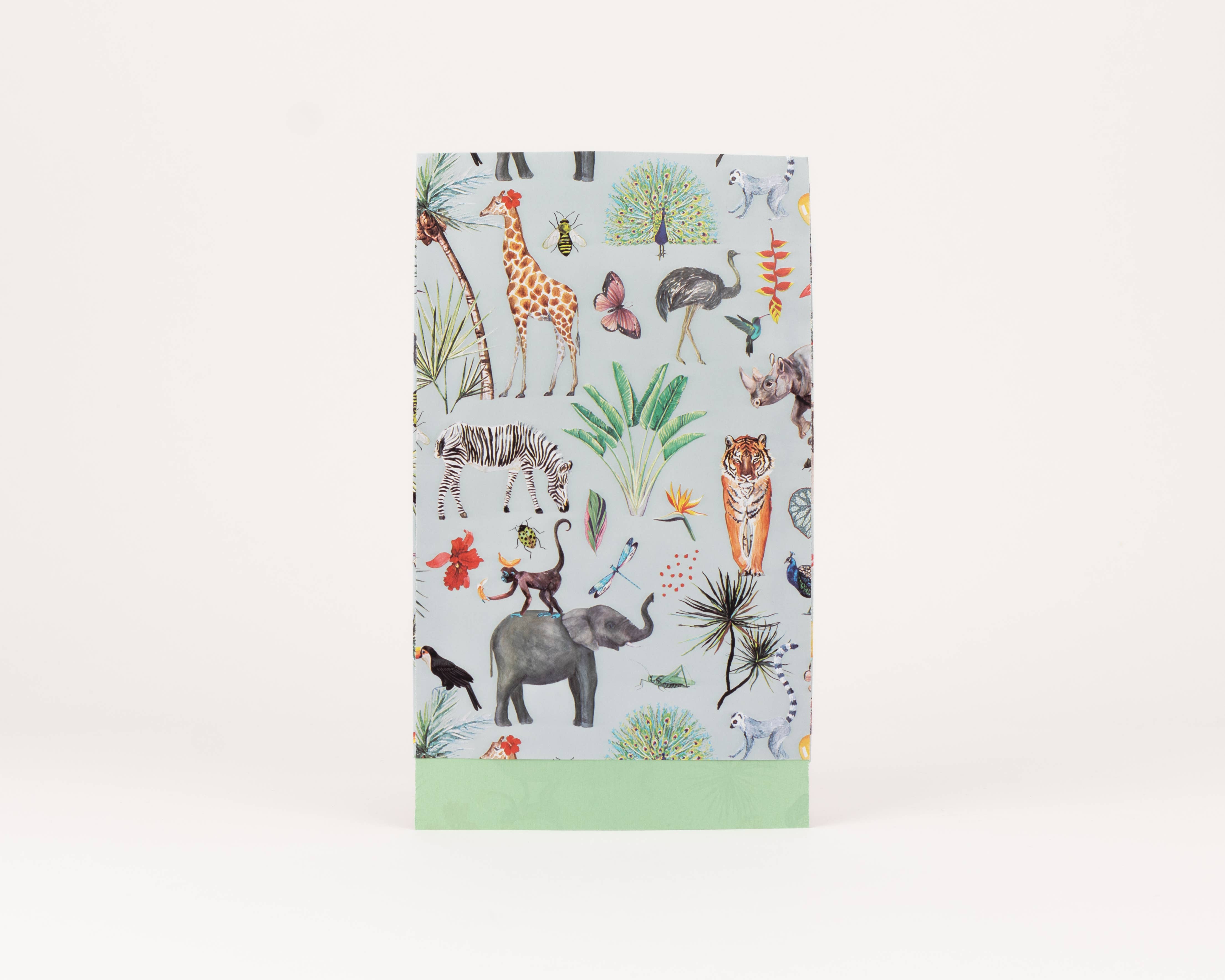 liebevoll verpackt - Wholesale Cadeautasje - Papieren zakken dierenrijk2