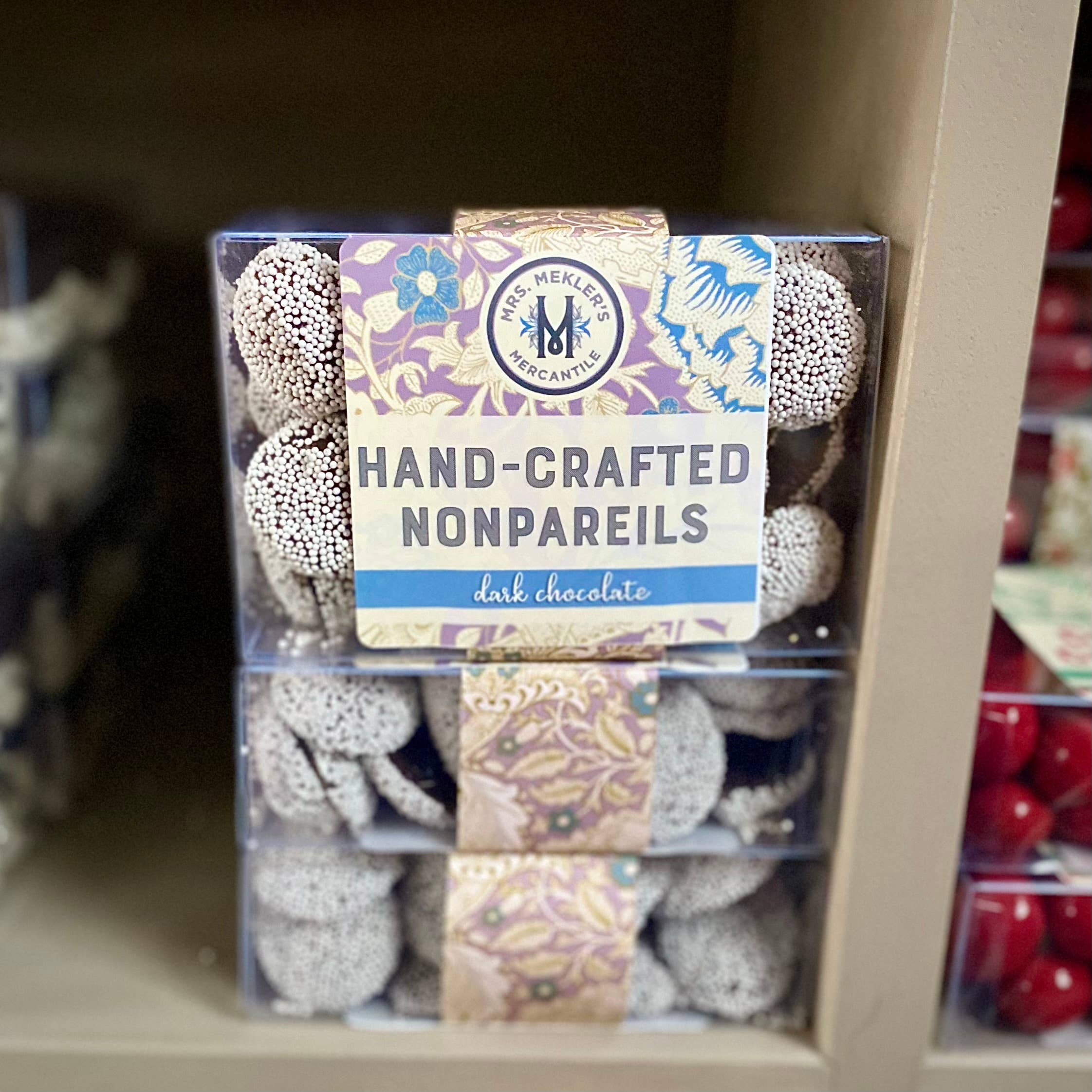 Mrs. Mekler’s Mercantile - Wholesale Chocolate Covered Sweets - Dark Chocolate Nonpareils5