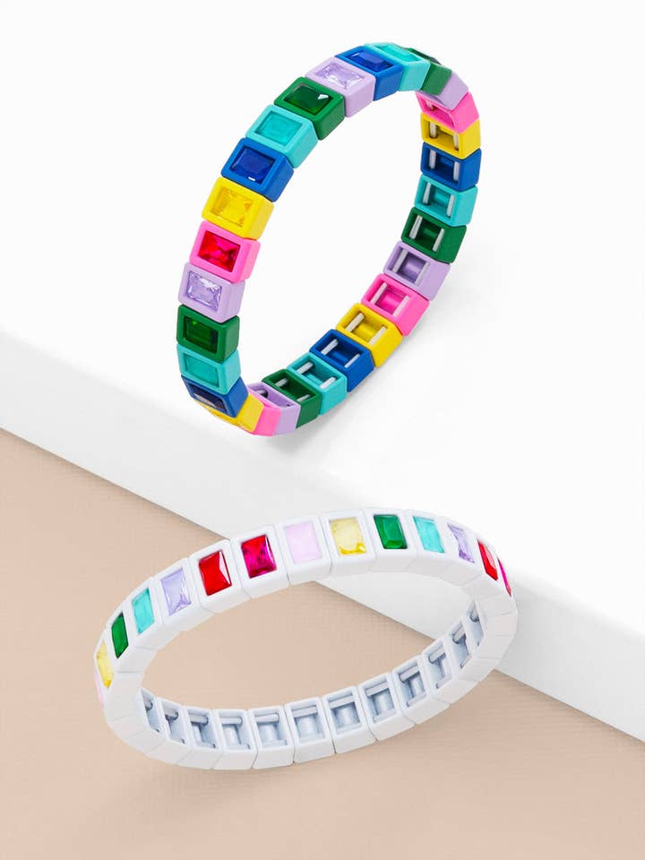 Bracelet extensible en cristal pour la vente par ZENZII Jewelry