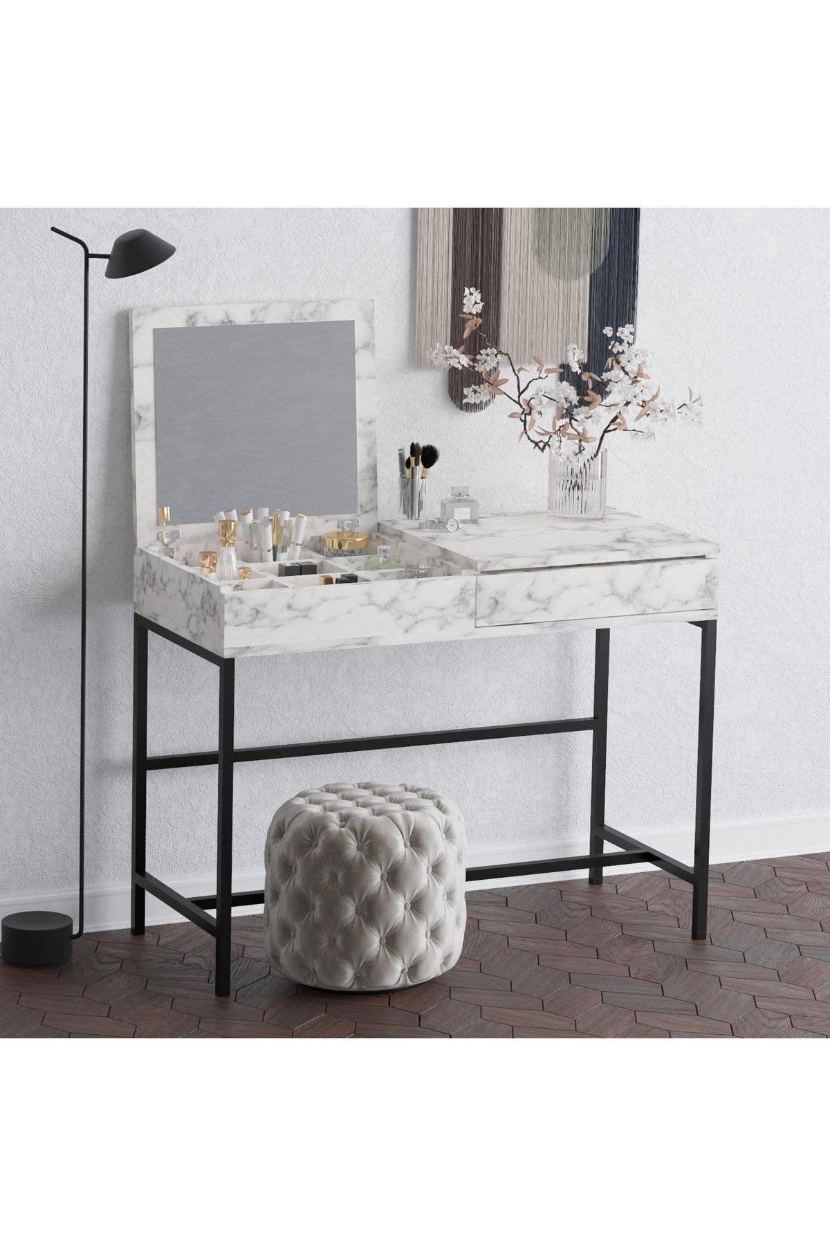 Multicolor Tocador Decormet Linda Mármol Carrara de venta al por mayor en Faire0