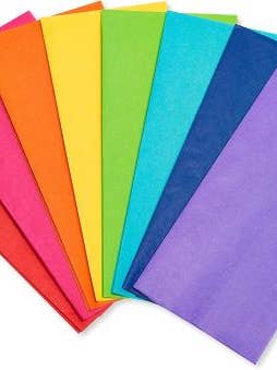 Tissue Paper Mix Colors 40 Sheet | Multi- Color Multi-Tissue for wholesale by DICKENS INC.