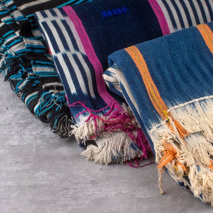 The Bead Chest - Wholesale Tapestry/Textiel - Handgemaakte Afrikaanse indigo doek