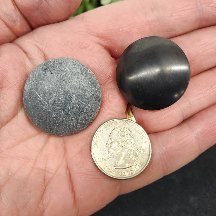 Meraki Gemstones - Wholesale Spiritual Stone/Crystal - Shungite & Steatite Pocket Harmonizer4