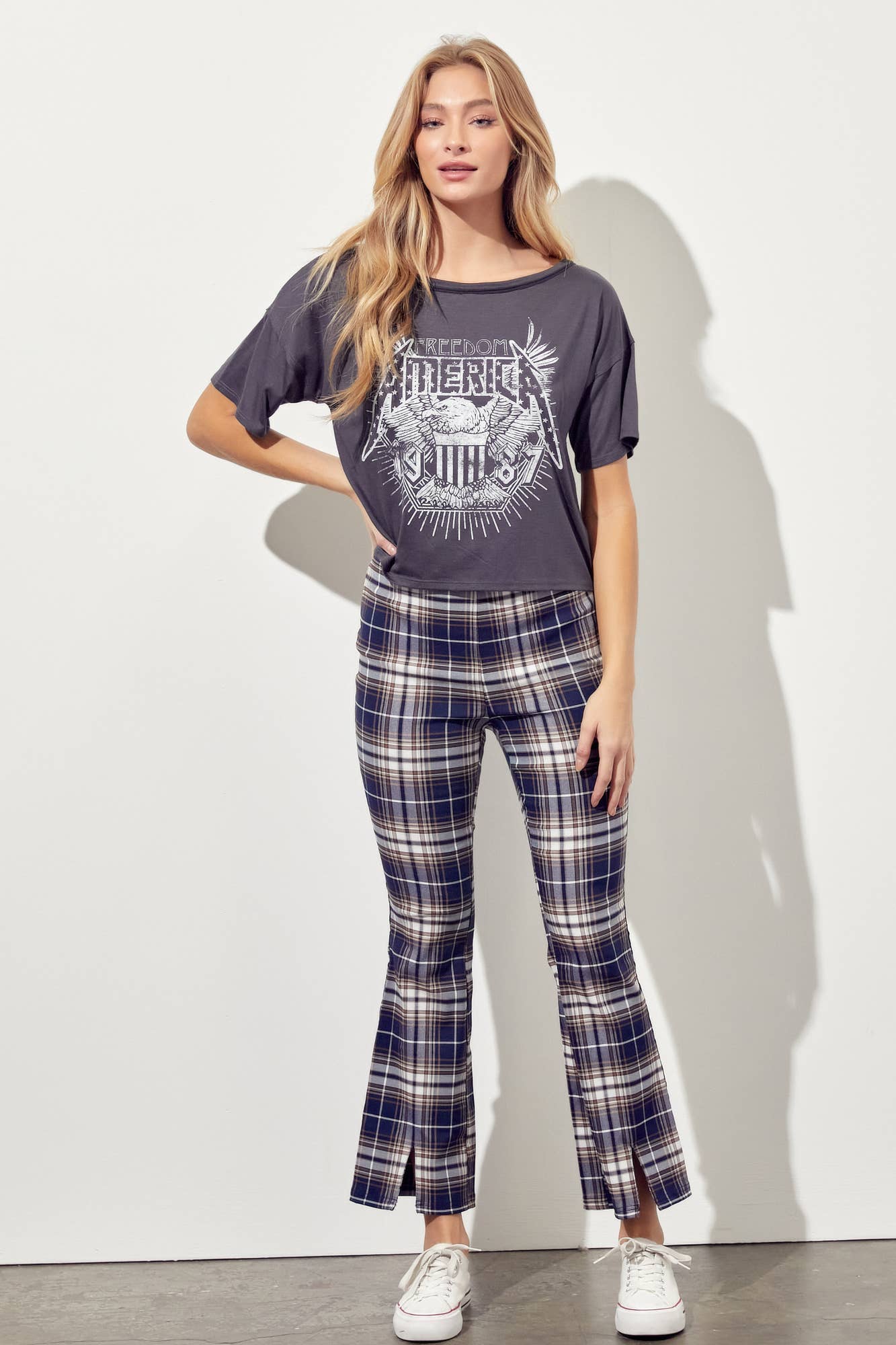 Navy BP6319-C - Casual Women's Pants for wholesale on Faire6