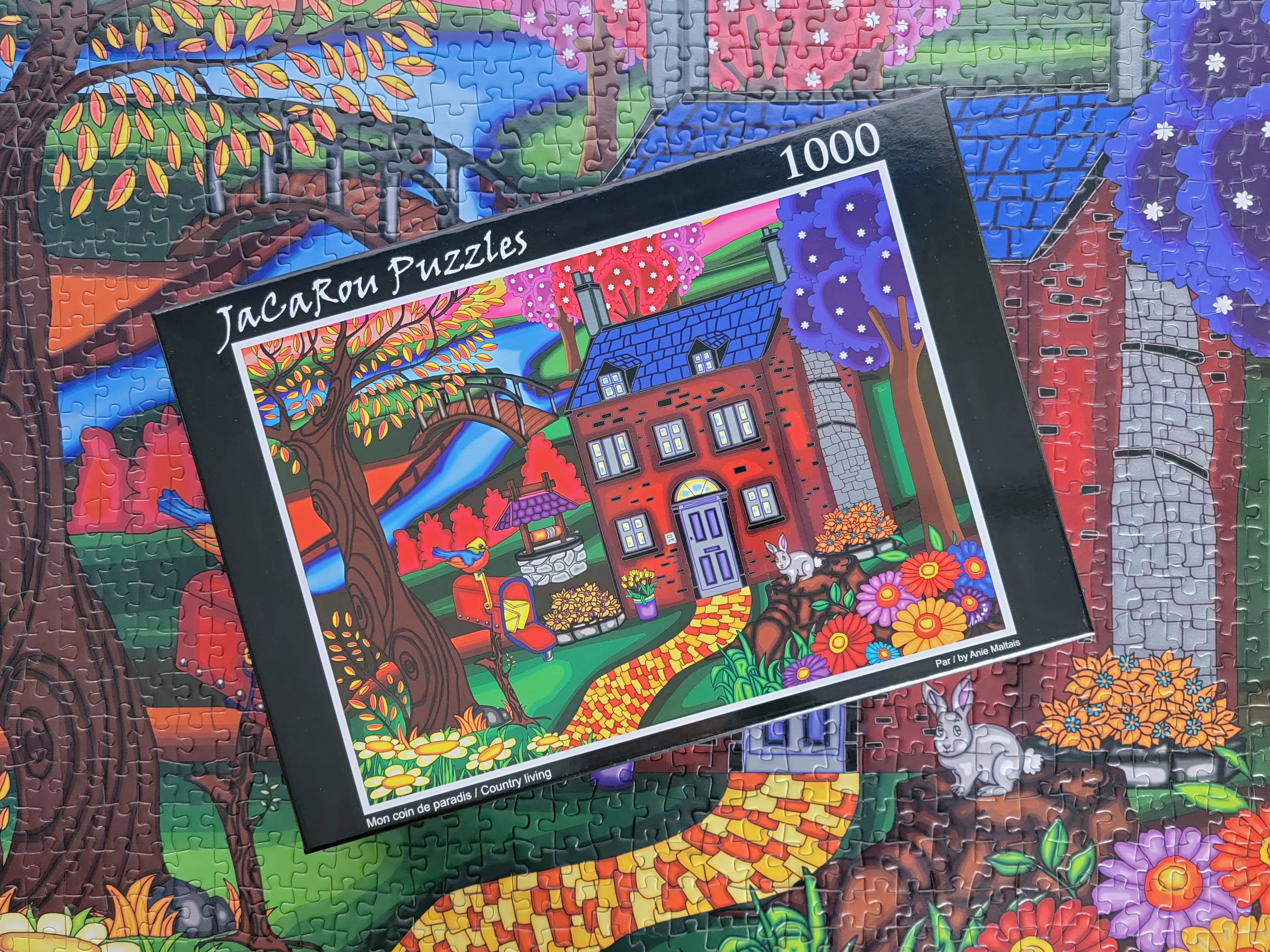 JaCaRou Puzzles Inc. - Wholesale Puzzle - Adult - Country Living 1000pcs Jigsaw Puzzle3