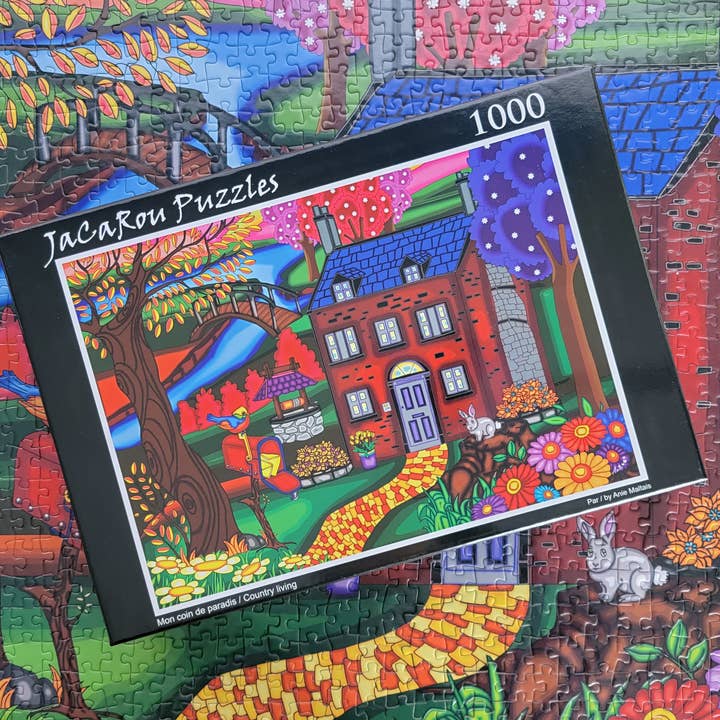 JaCaRou Puzzles Inc. - Wholesale Puzzle - Adult - Country Living 1000pcs Jigsaw Puzzle3