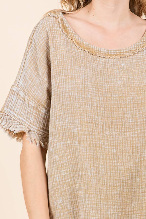 Culture Code - Wholesale Knit Top - Women's - CWT2134MW - SCOOP NECK OVERSIZE TOP17