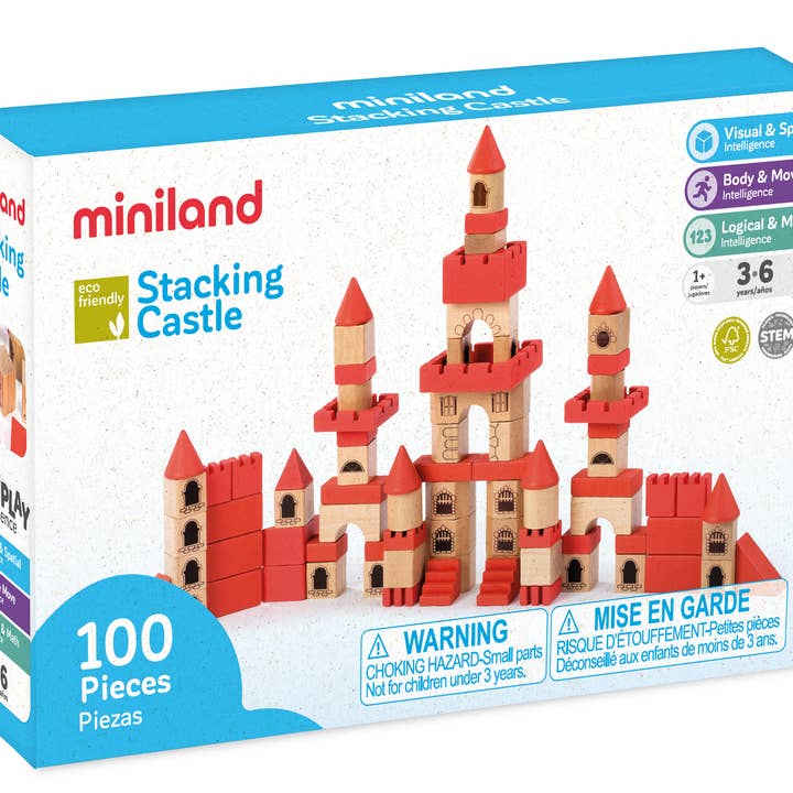 Stacking Castle for wholesale by Miniland Educational