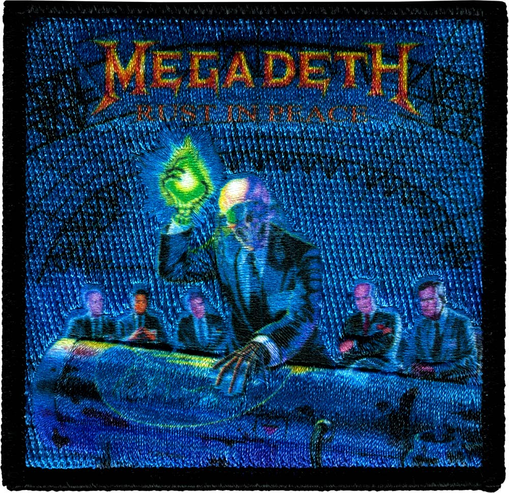 Square Deal Recordings & Supplies - Wholesale Patch - Patch - Megadeth - "Rust In Peace" Cover Art - 3"