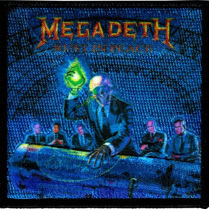 Square Deal Recordings & Supplies - Wholesale Patch - Patch - Megadeth - "Rust In Peace" Cover Art - 3"0