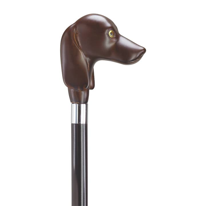 Harvy Canes - Wholesale Decorative Tabletop Object - Decorative European Dachshund Dog Head