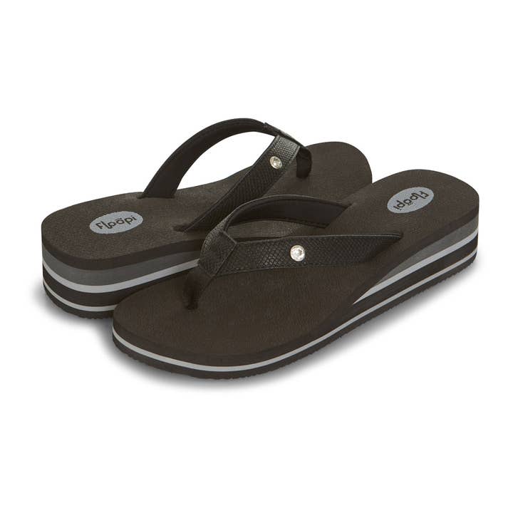 Womens Lola Wedge Thong Flip Flop for wholesale by Floopi