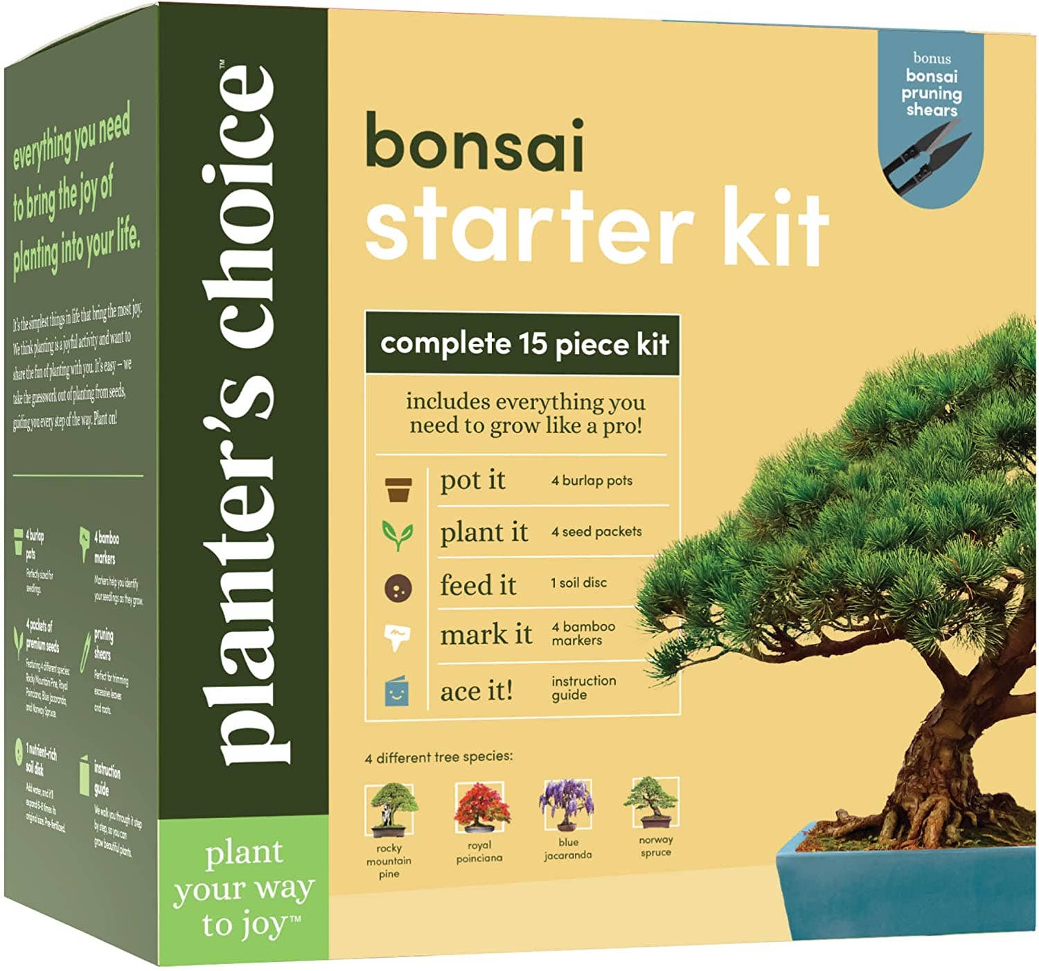 Planter's Choice - Wholesale DIY Craft Kit - Bonsai Starter Kit2