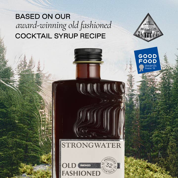 Strongwater - Wholesale Cocktail mix/syrup - Smoked Old Fashioned Cocktail Syrup5