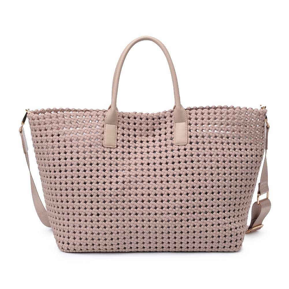 Sol and Selene - Vendita all'ingrosso Borsa tote - Donna - Borsa Grande Intrecciata a Mano Solstice13