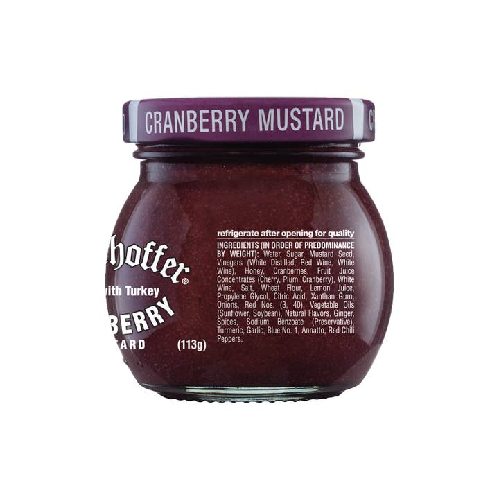 Beaverton Foods - Wholesale Mustard - Inglehoffer Cranberry Mustard 4oz1