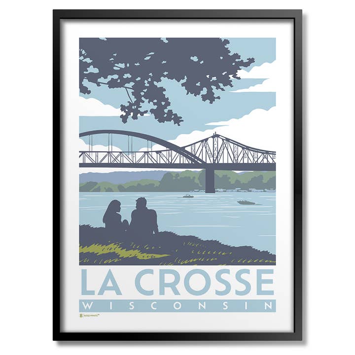 Bozz Prints - Wholesale Art Print - La Crosse Riverside Park Print