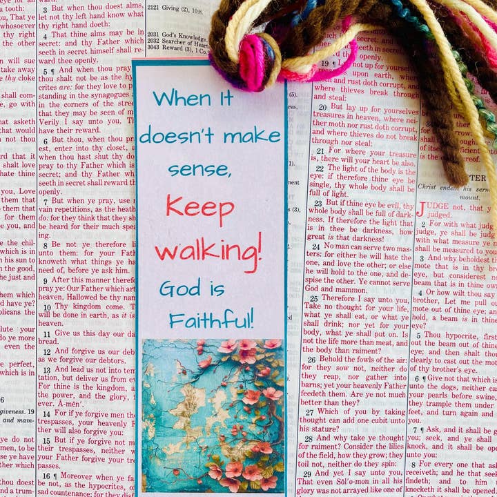 Personalized Jesus Tassel Bookmarks Handmade Gift #2 for wholesale by LuvinbyJessica.etsy.com