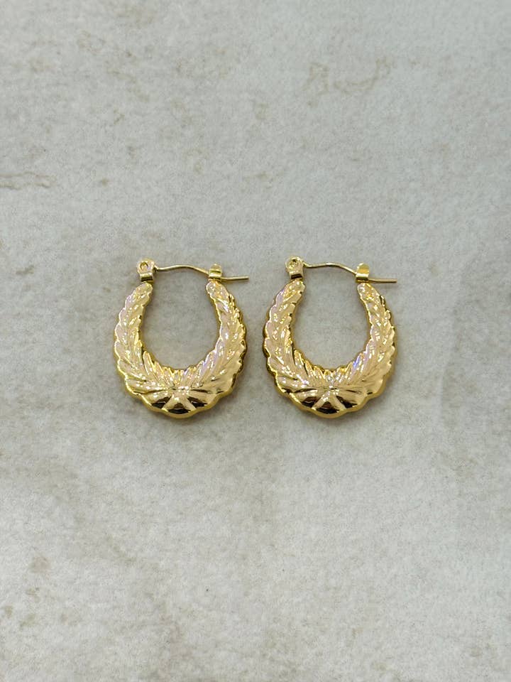 Pendientes Alma Hoop para venta al por mayor de Cassette Barcelona