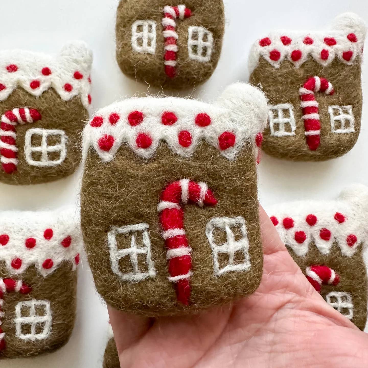 Sewing Seeds Play - Wholesale Christmas Decoration - One Felt Gingerbread House