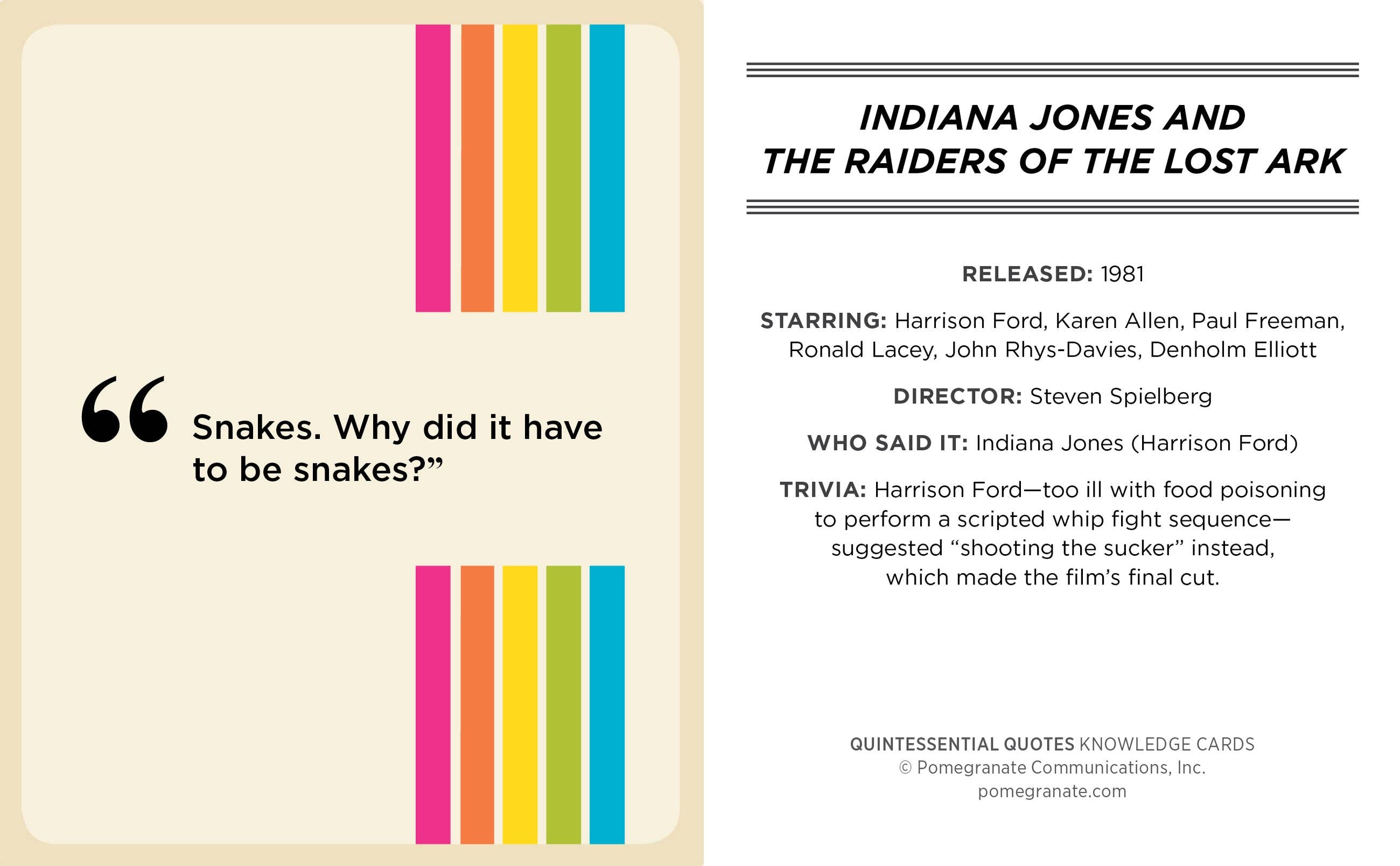 Pomegranate - Wholesale Card Game - Quintessential Quotes: A Quiz Deck on Movies of the ’80s, ’90s & 2000s3