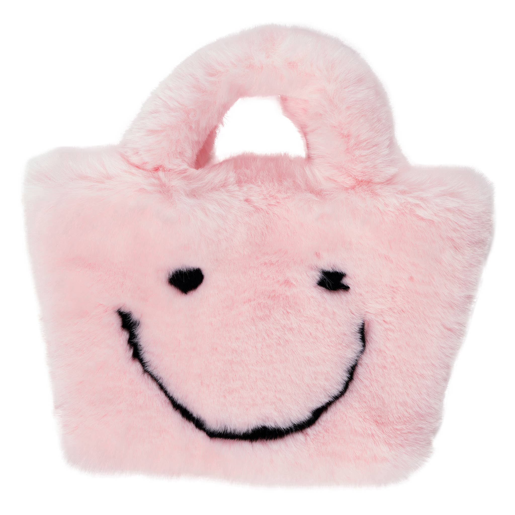 Malibu Sugar - Vente Sac à bandoulière – enfant - Sacs à main visage souriant en fausse fourrure pelucheuse2