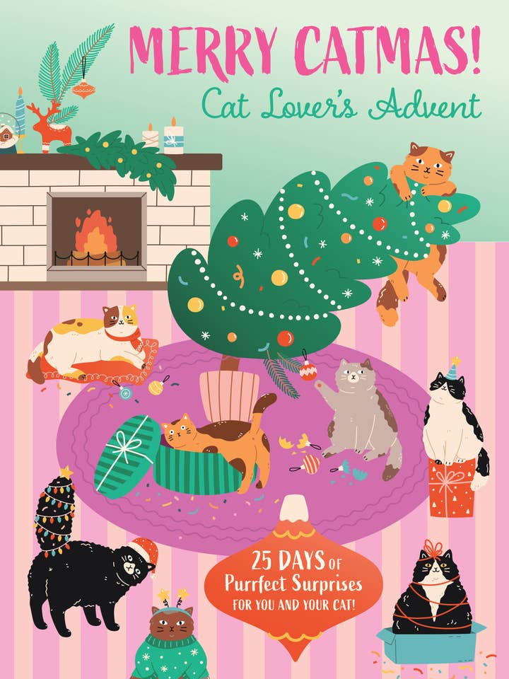 Joyeux Chatmas ! Avent du passionné de chats pour la vente par Insight Editions UK