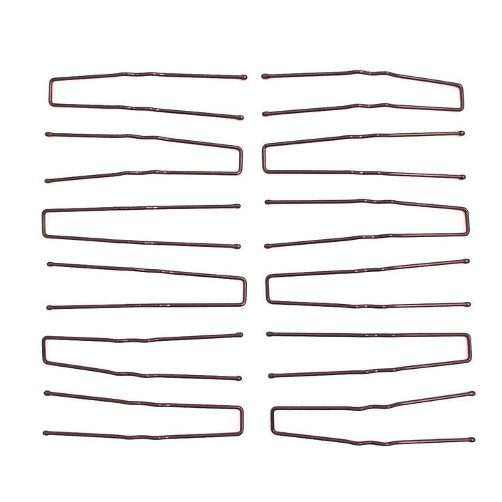 Mia Sqhair Pins Bobby Pins - Brown 2.5" for engroshandel hos Mia