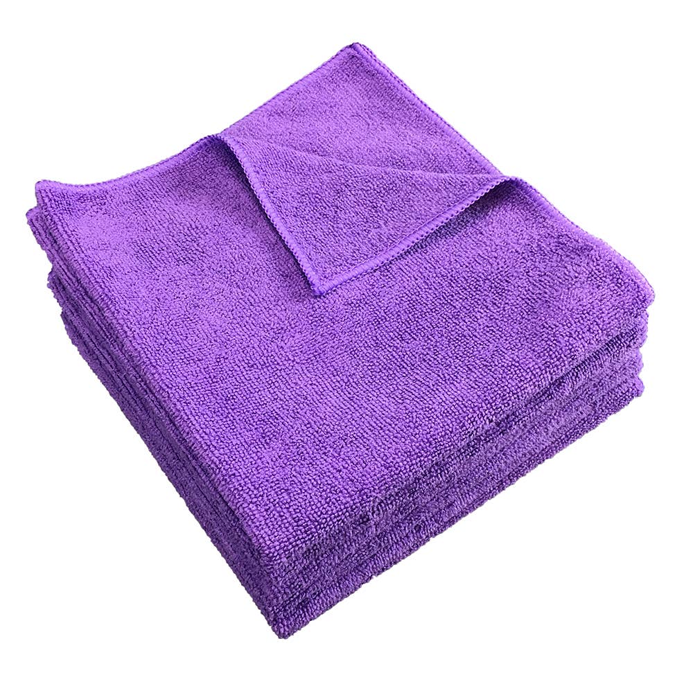 Arkwright Home - Wholesale Cleaning Cloth - Cleaning Cloths 16 x 16 - CASE of 180 - Microfiber - Colors20