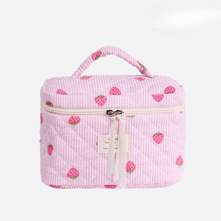 Dipped Shop - Wholesale Makeup/Cosmetic Bag - Candy Color Sweet Large Capacity Cosmetic Bag DPB2507