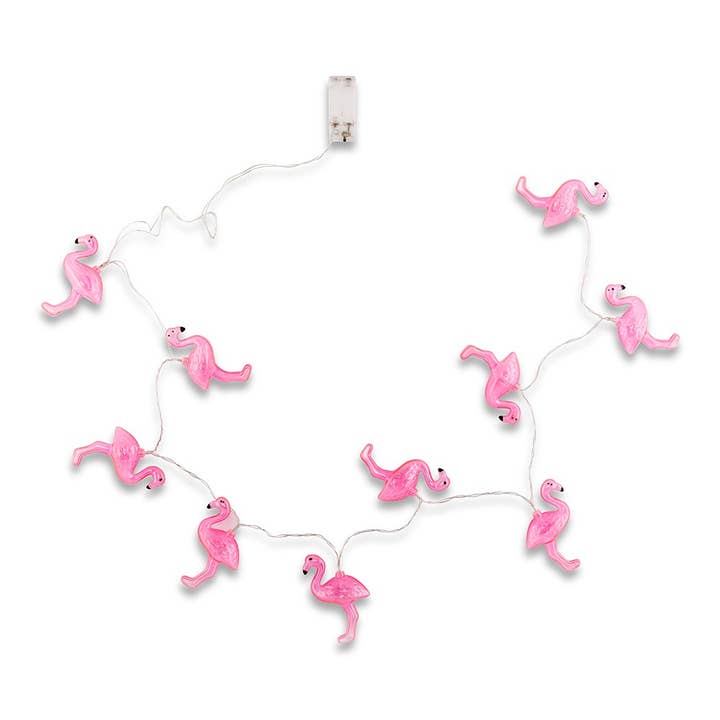 Weddingstar Inc. - Wholesale String lights - Decorative Battery Operated LED String Lights -Pink Flamingo