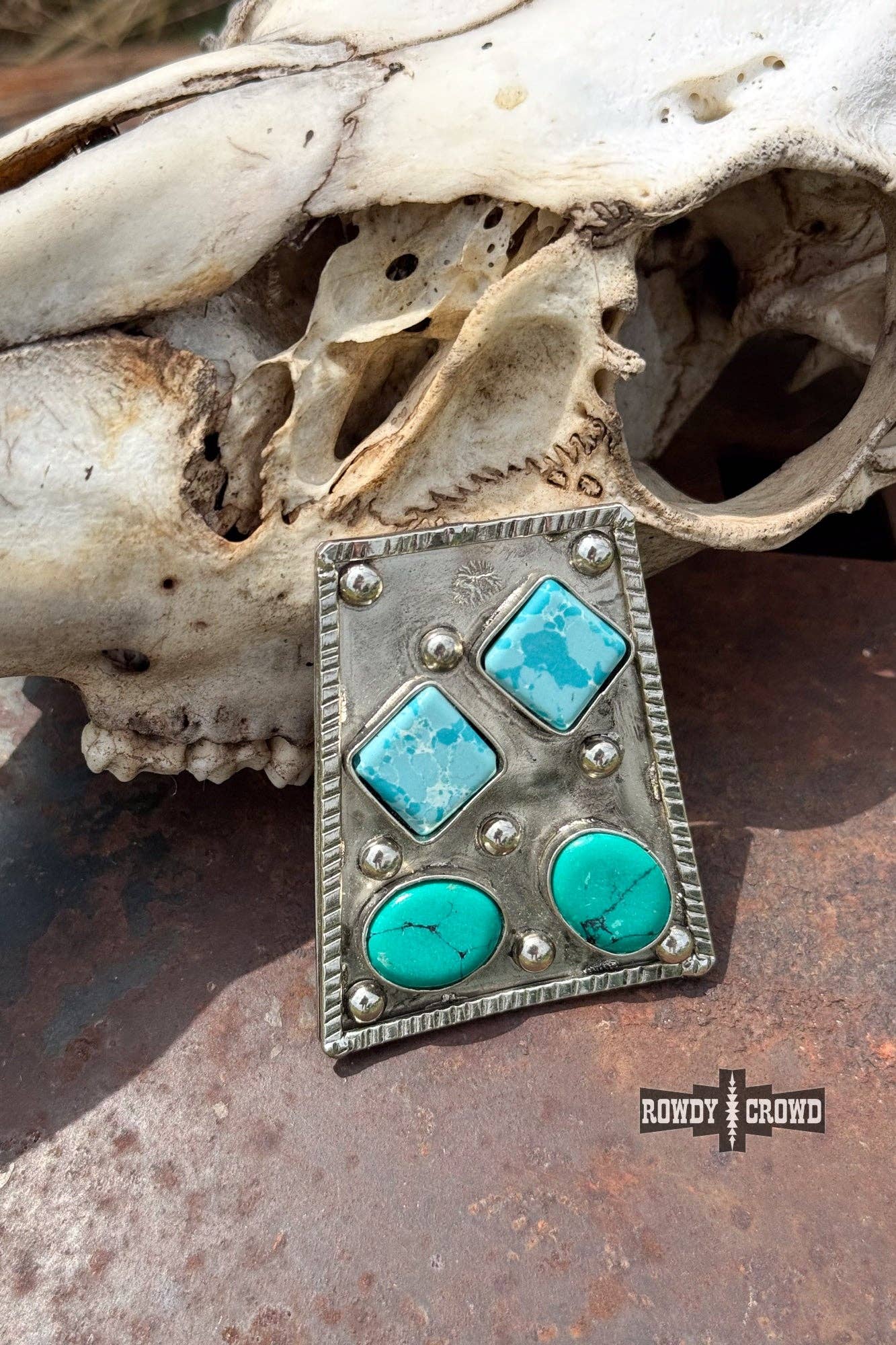 Rowdy Crowd Clothing - Wholesale Scarf Clip - Women's - Cattleman Scarf Slide2