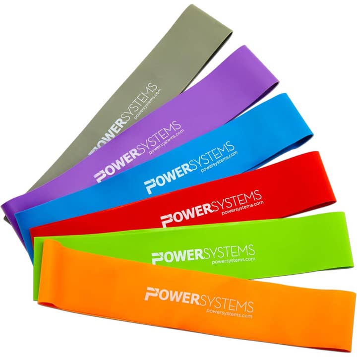 12" Versa Loop Resistance Bands (All Resistance Kit 4-71 lb) for wholesale by Power Systems