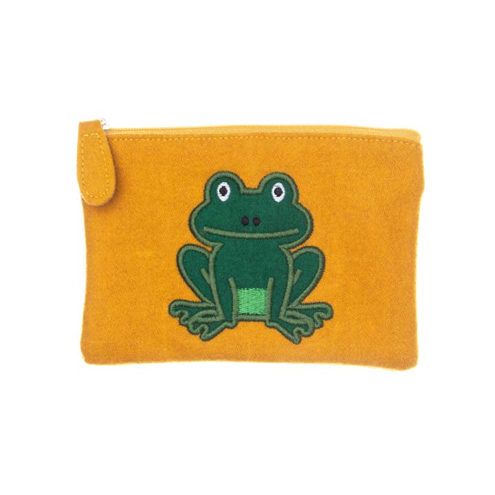 Just Trade UK - Wholesale Coin Purse - Women's - Felt Frog Purse