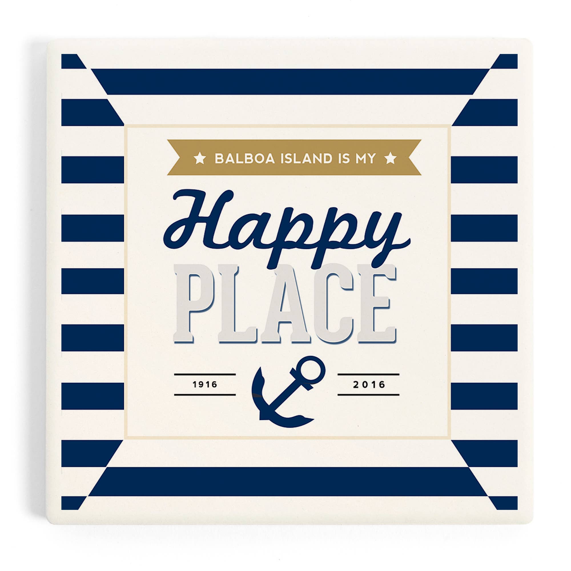 Lantern Press - Wholesale Coasters - Ceramic Coaster Balboa Island, California, Balboa Island …0