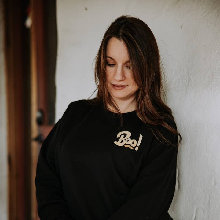 Boo Crewneck for wholesale by The Mama X™ Brand