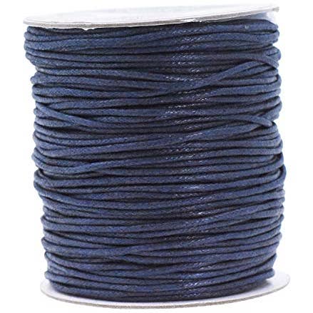 Mandala Crafts - Wholesale Craft supplies - Mandala Crafts Waxed Cord for Jewelry Making Necklace String - Wax Cord for Jewelry String Bracelet Cord 2mm 109 Yards Waxed Cotton Cord for Jewelry Making15