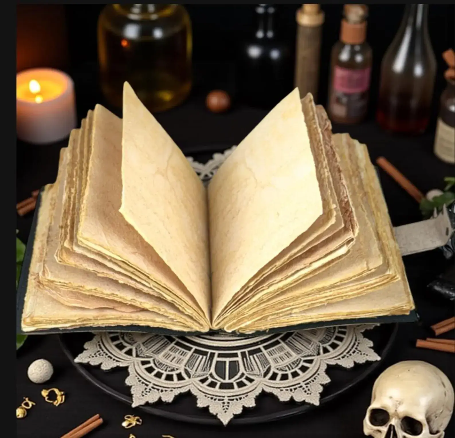 MNM HANDICRAFTS - Wholesale Journal/Diary - Handmade Leather Journal with Lock  Colorful Moth and Floral4