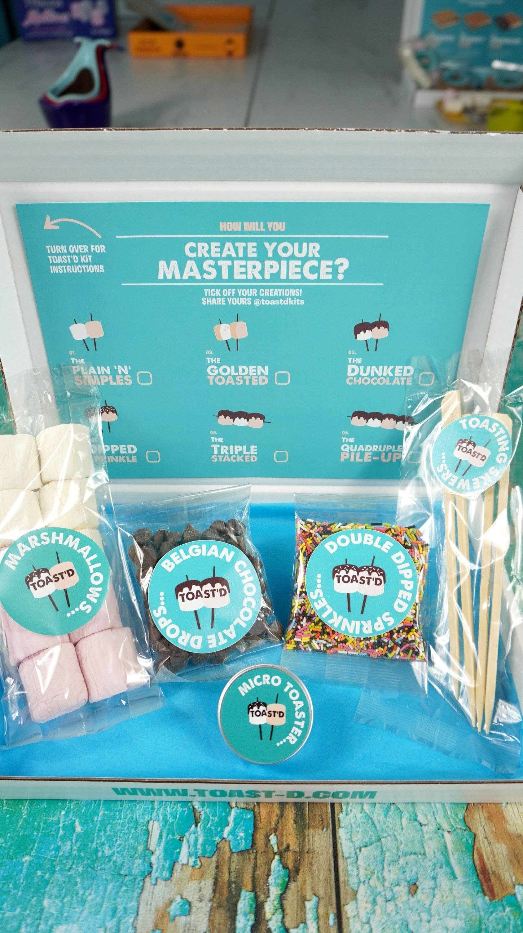 Toast'd – wholesale DIY Matkit – Vegan mini originalkit1