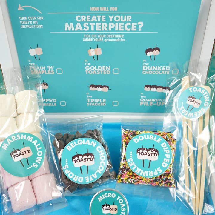 Toast'd – wholesale DIY food kit – Vegan - Mini Original Kit1