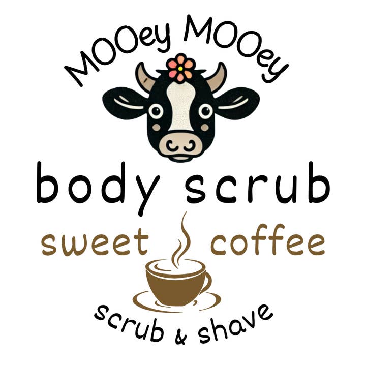 Sweet Coffee Tallow Body Scrub for wholesale by MOOey MOOey Skincare, LLC