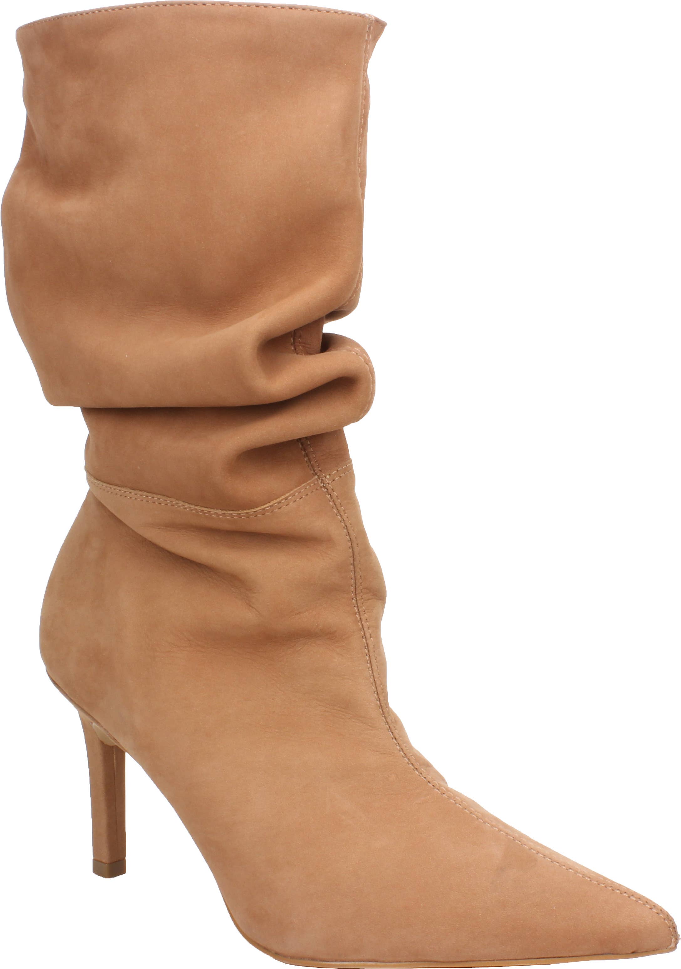 Bruno Menegatti - Wholesale Boots - Women's - *Almost Gone* Nubuck Leather Boot Honey 1995-701322