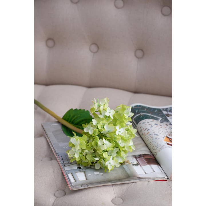 A&B Home Group Inc. - Wholesale Artificial Flowers - 9x6x34" French Hydrangea - Green