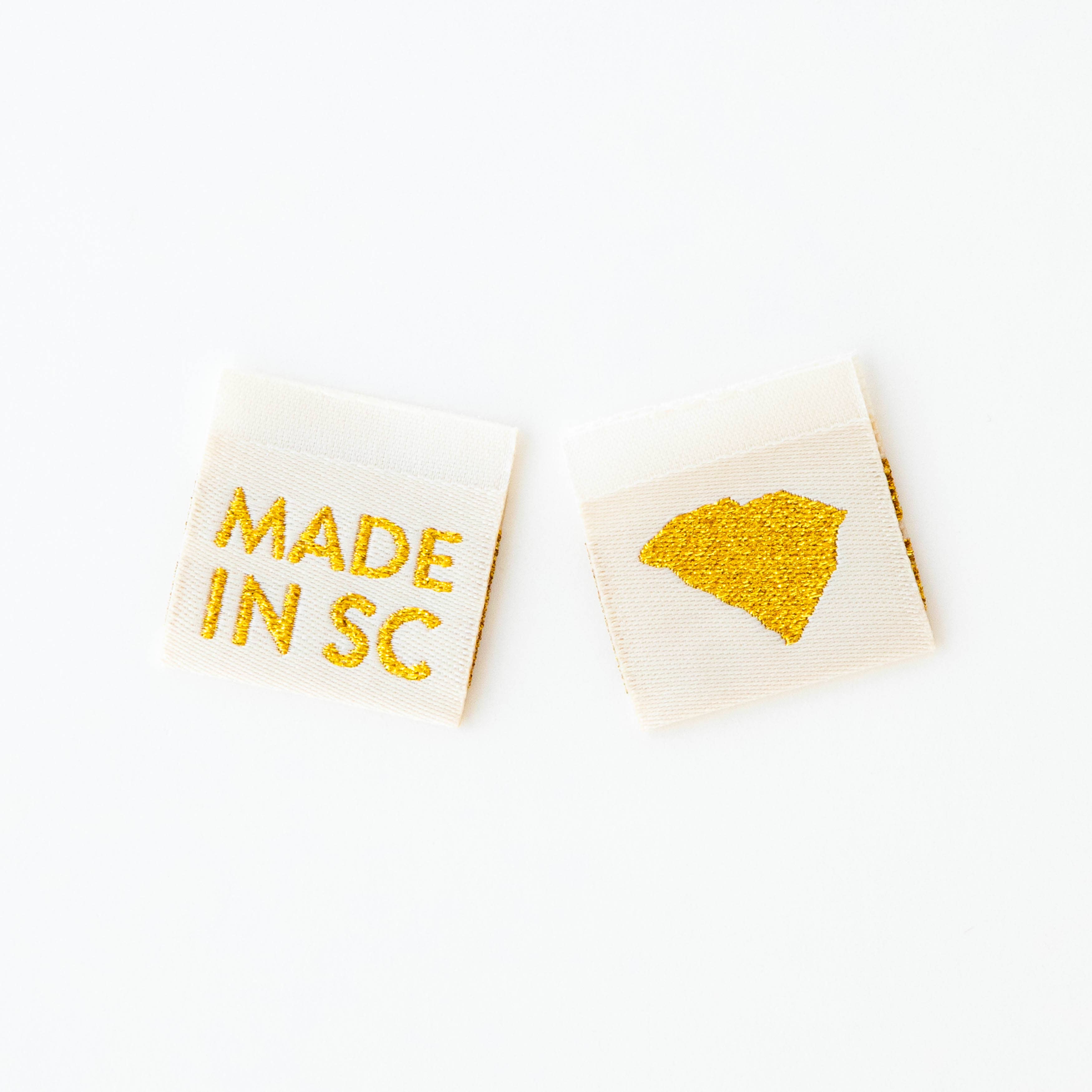 Sarah Hearts - Vendita all'ingrosso Attrezzature per lavoretti e fai da te - Etichette tessute in oro Made in My State41