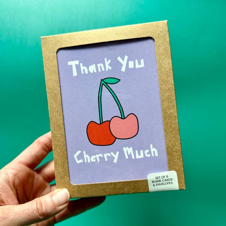 Thank You Cherry Much • Thank You Card Boxed Set for wholesale by Majestik Magnolia