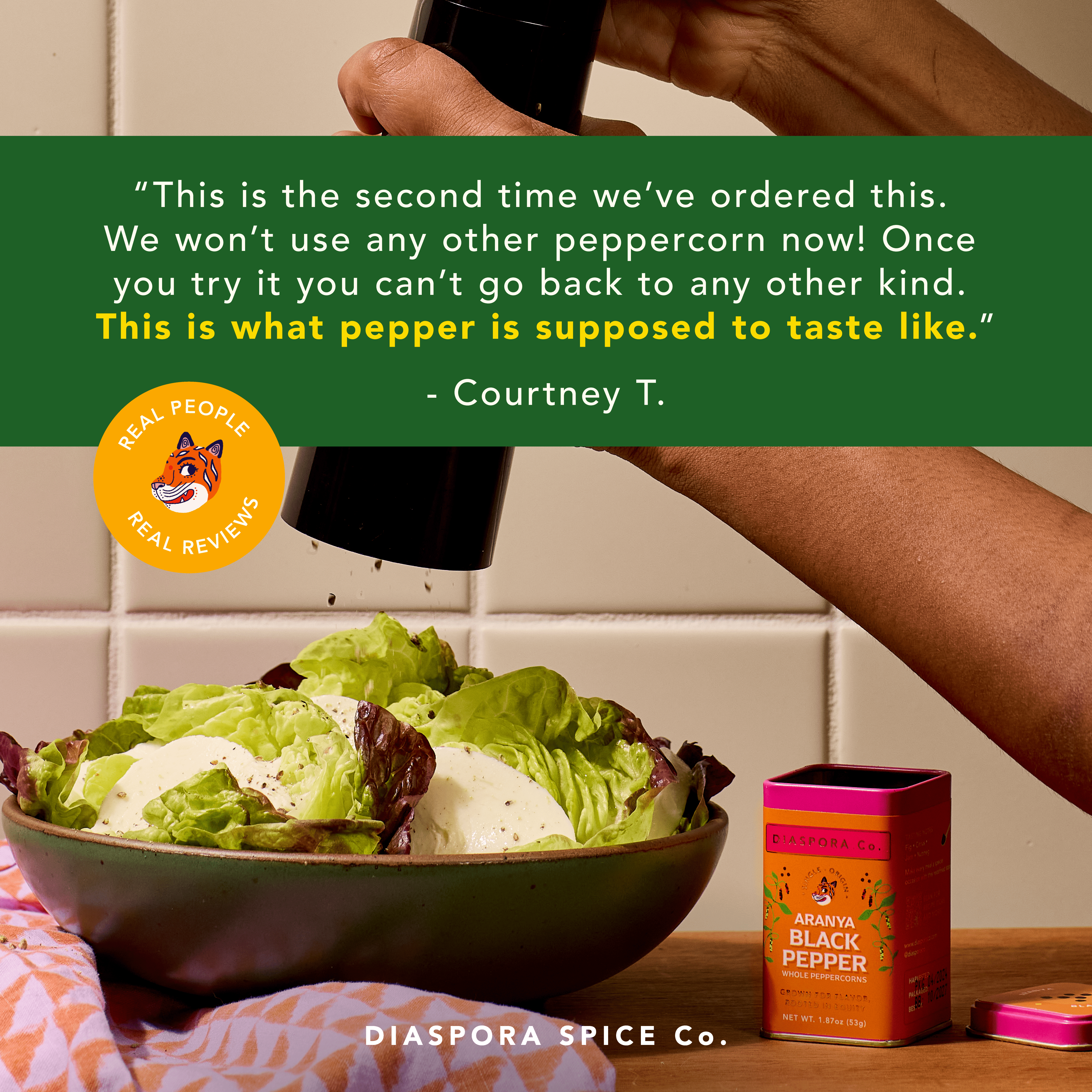 Diaspora Spice Co. - Wholesale Pepper/Peppercorns - Aranya Black Pepper (Whole) - Single-Origin Spice2