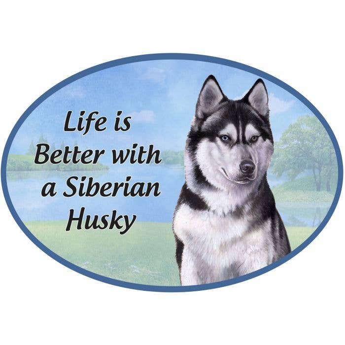 Sibirische Husky-Euro-Magnete für den Großhandel von E&S Pets