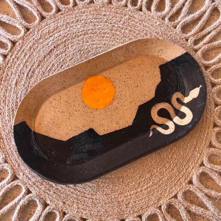 Tough Kitty Designs - Wholesale Jewelry Dish - Desert Silhouette Trinkets