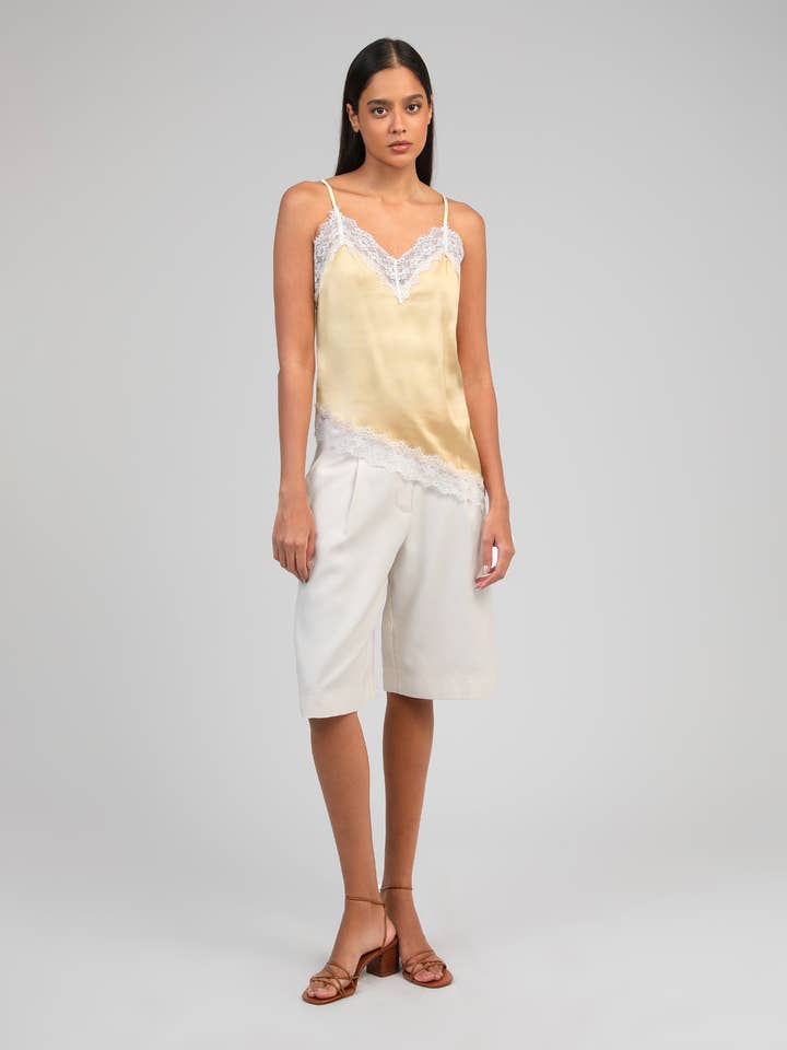 BERMUDA PASKY beige för wholesale av An'ge