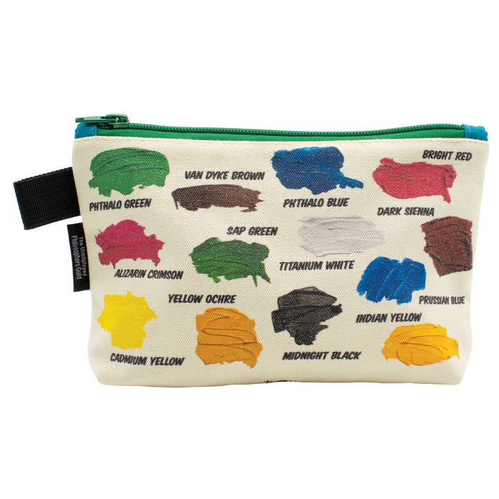 Unemployed Philosophers Guild - Wholesale Pouch - Unisex - Bob Ross Zipper Bag